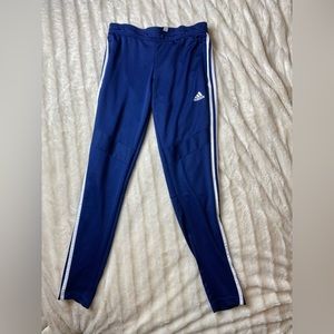 Blue adidas sweatpants
